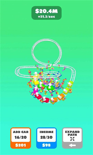 超级循环过山车游戏截图2