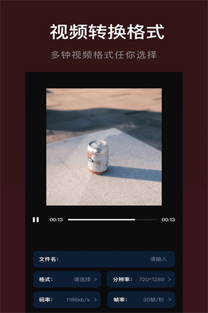 视频转换格式软件app截图1