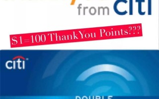 2019年9月21日起Citi将开放返现与积分互兑$1=100 TYP?