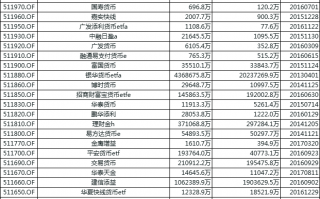 市场上有哪些可以T+0操作的基金？