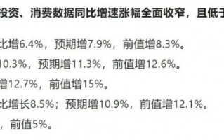 市场大跌是七月经济数据下滑超过预期吗？