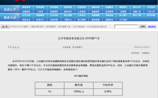 央行MLF利率下调有什么影响？