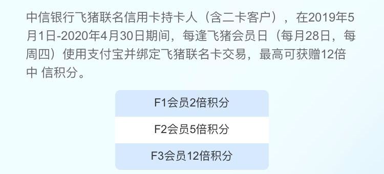 中信新卡最高12倍积分！-第2张图片-牧野网