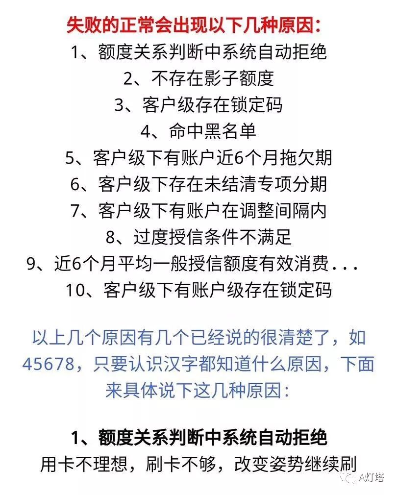 提额失败？农行信用卡6加1提额方法-第2张图片-牧野网