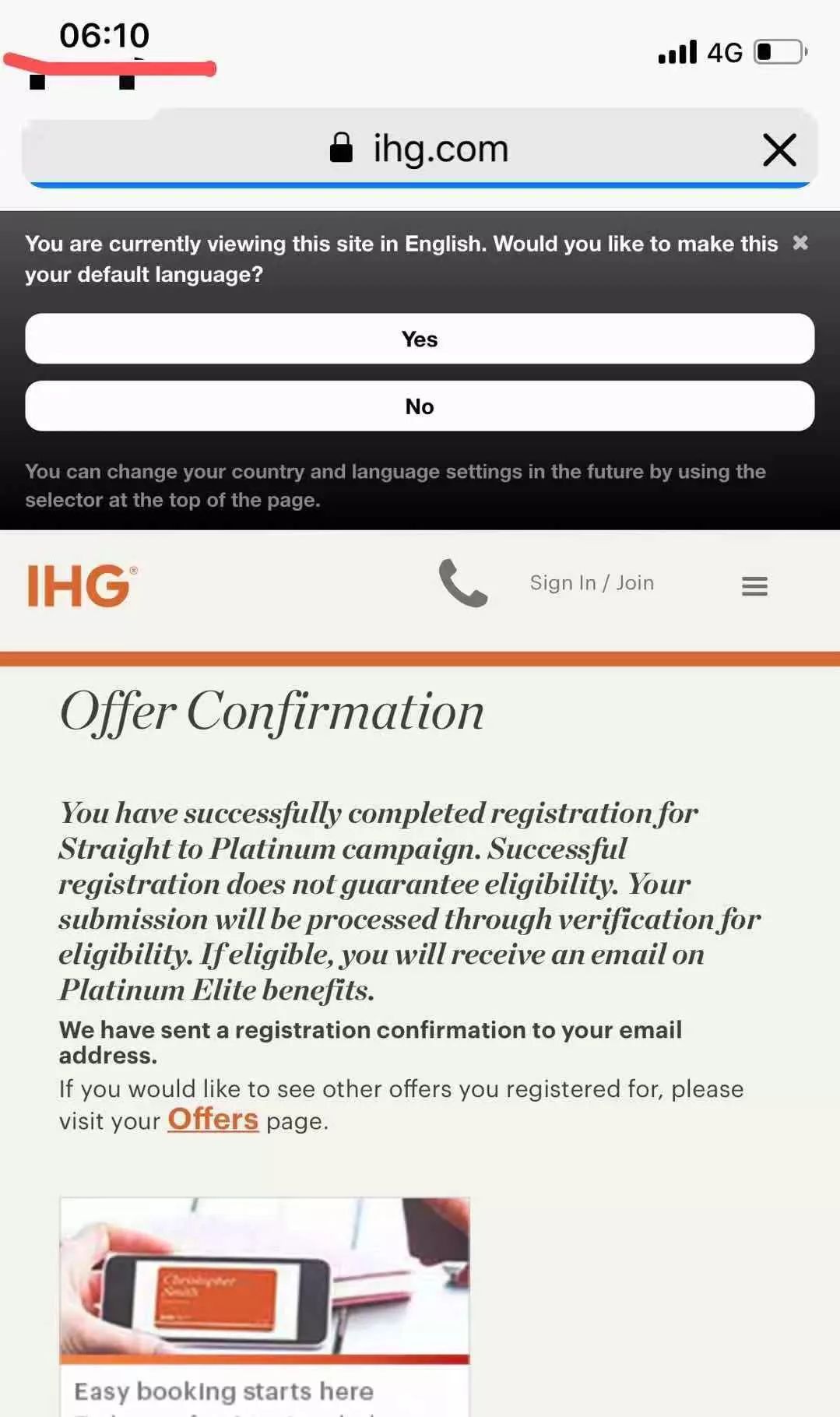 5晚升级IHG白金卡，还送15000积分-第3张图片-牧野网