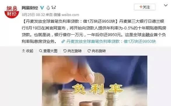 什么是“负利率”？负利率有哪些优缺点？-第5张图片-牧野网