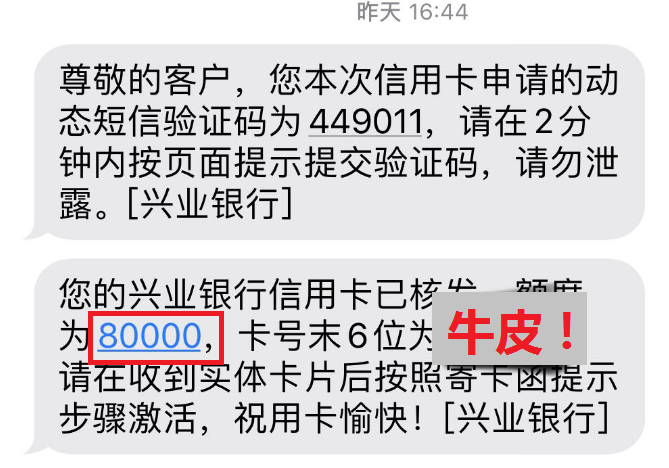 兴业银行质押办卡，直奔10万额度-第1张图片-牧野网