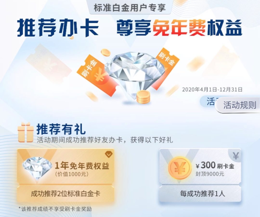 交行白麒麟这样做可以减免年费-第7张图片-牧野网