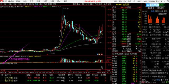 (股价选股公式)涨停回马枪选股公式及指标图解-第6张图片-牧野网