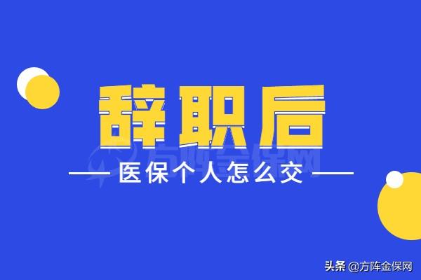 (辞职后自己如何交医保)离职后个人怎么缴纳医保？-第1张图片-牧野网