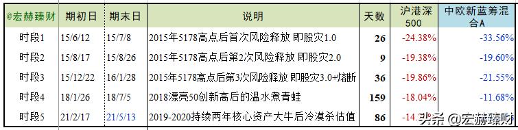 (中欧新蓝筹混合a)中欧新蓝筹基金A怎么样？-第11张图片-牧野网