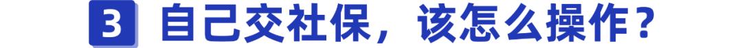 (社保代缴合法吗?)自己交社保怎么操作?-第6张图片-牧野网