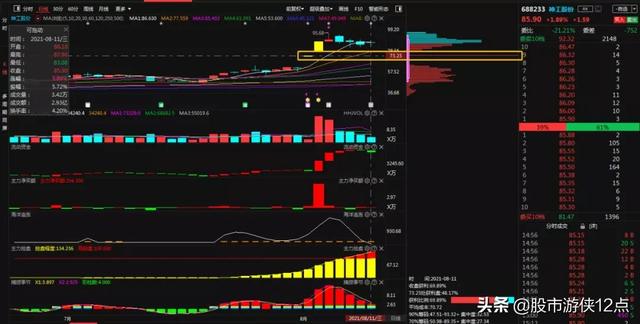 (顶格筹码选股指标公式)神工股份股票顶格筹码形态-第3张图片-牧野网