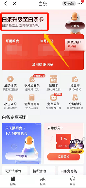 白条卡是什么意思 “京东白条”升级为白条信用卡-第1张图片-牧野网